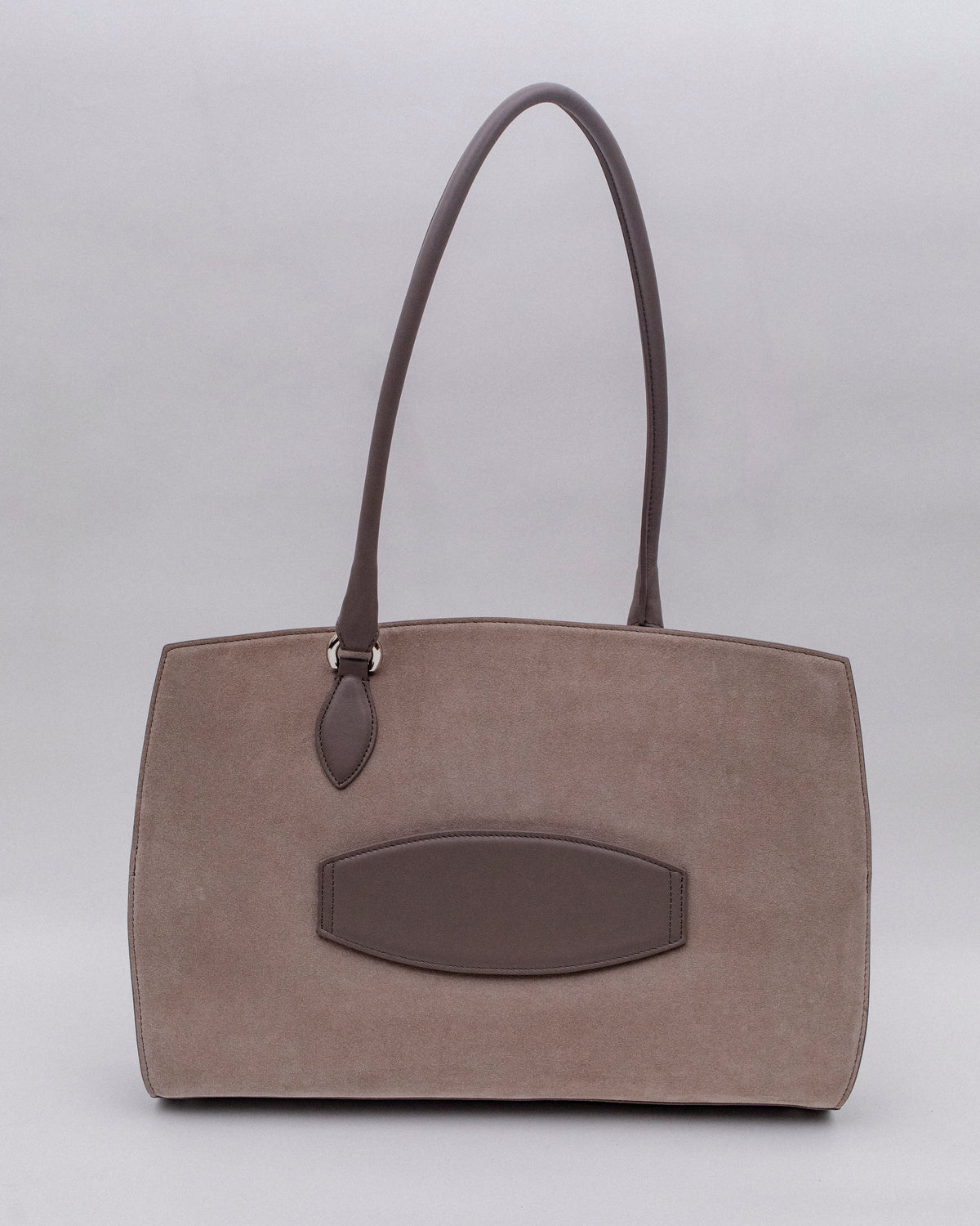 Laptop Bag | Cenere Suede Leather