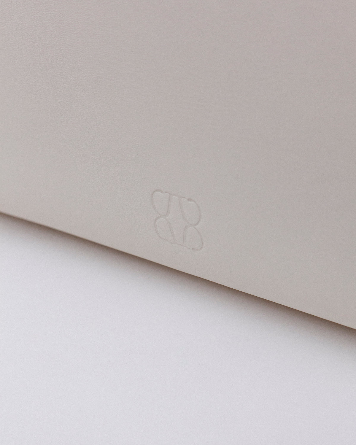 Borsa per computer | Pelle liscia Bianco