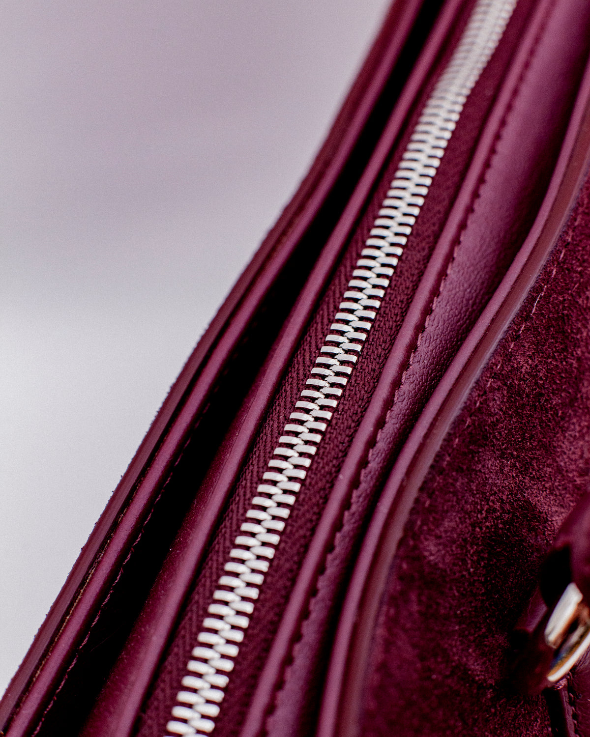 Laptop Bag | Amarena Suede