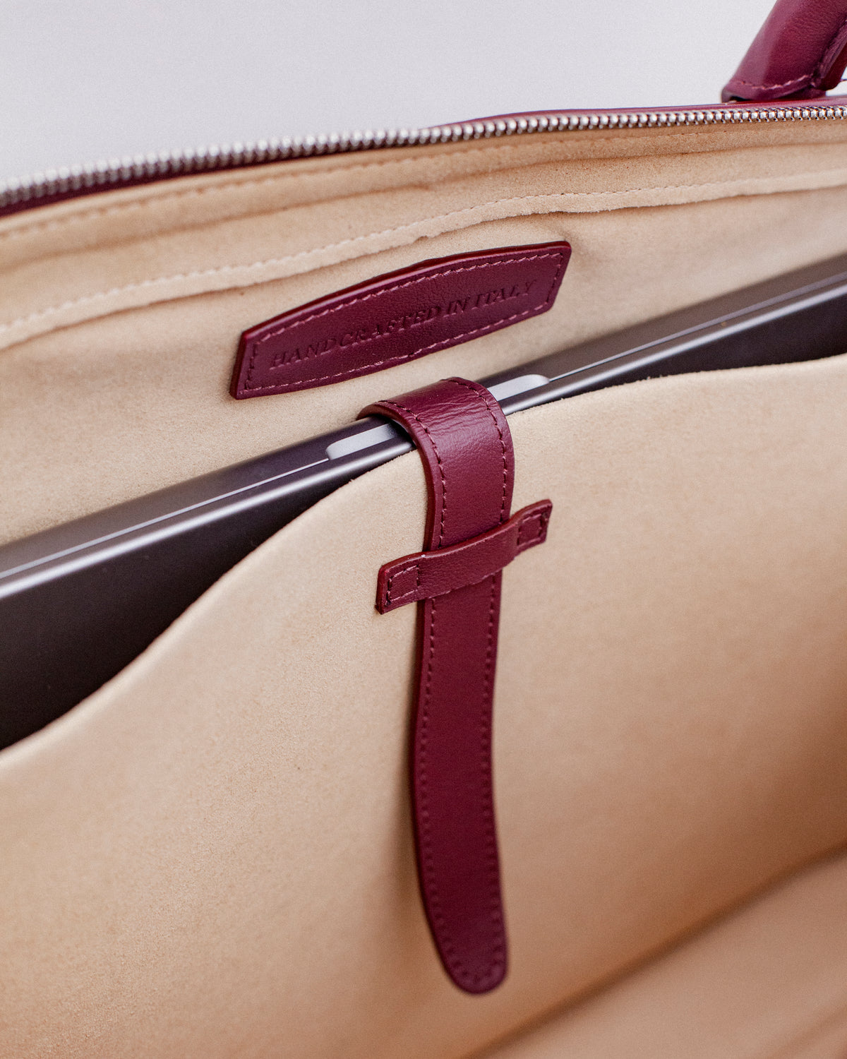 Laptop Bag | Amarena Suede