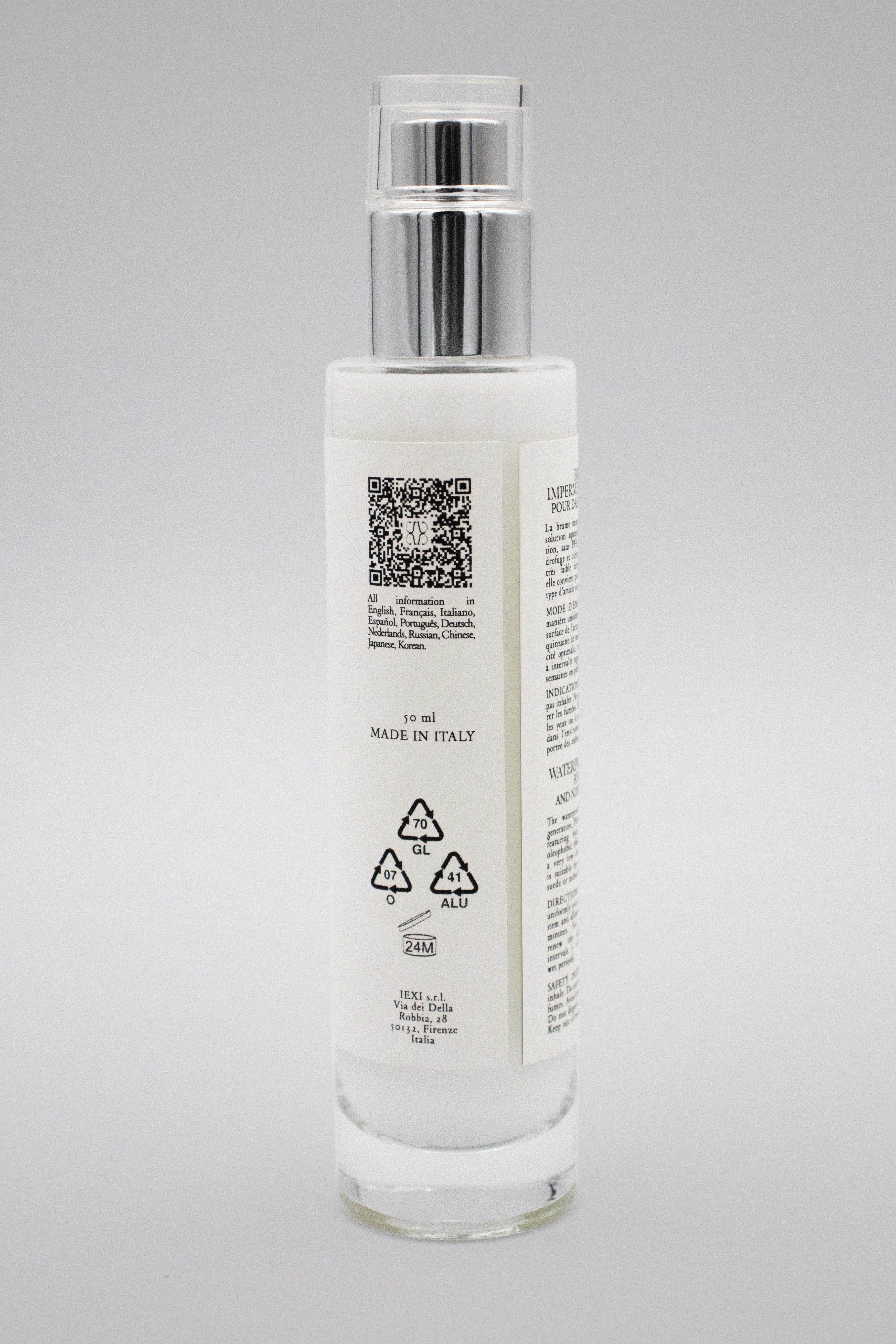 Brume imperméabilisante pour daim et nubuck