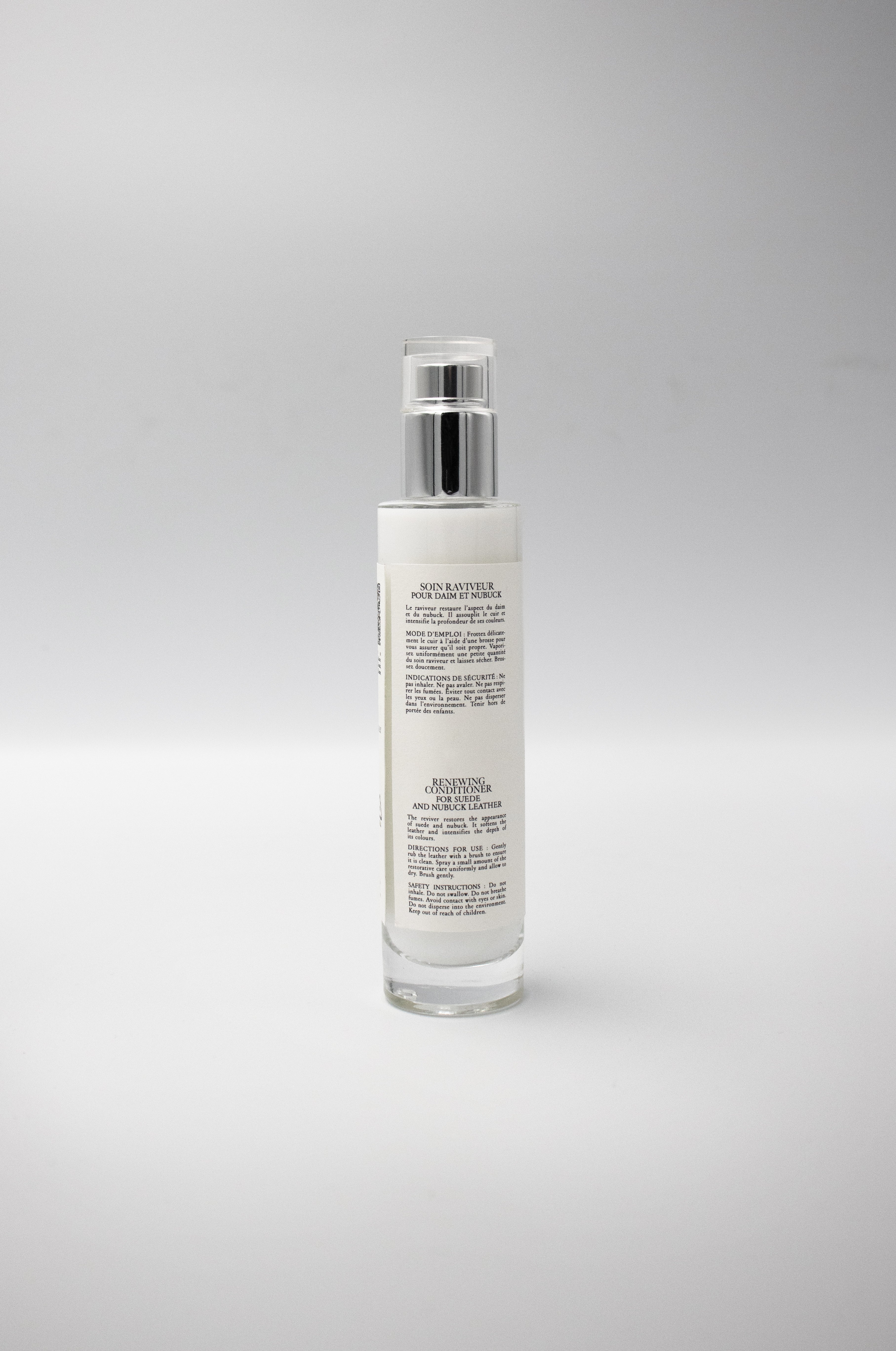 Reviving treatment for suede and nubuck