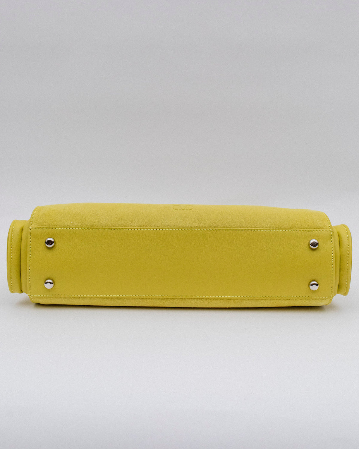Magnetic Long Bag | Giallo Suede Leather