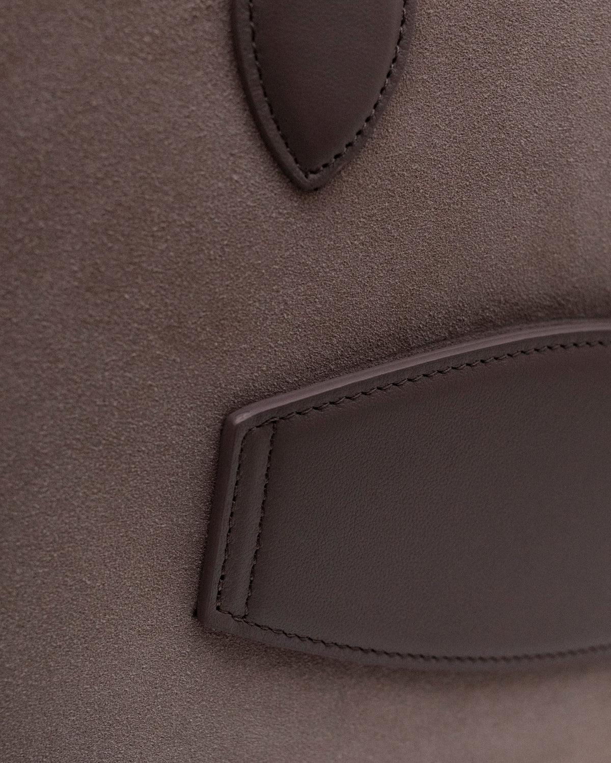 Laptop Bag | Cenere Suede Leather