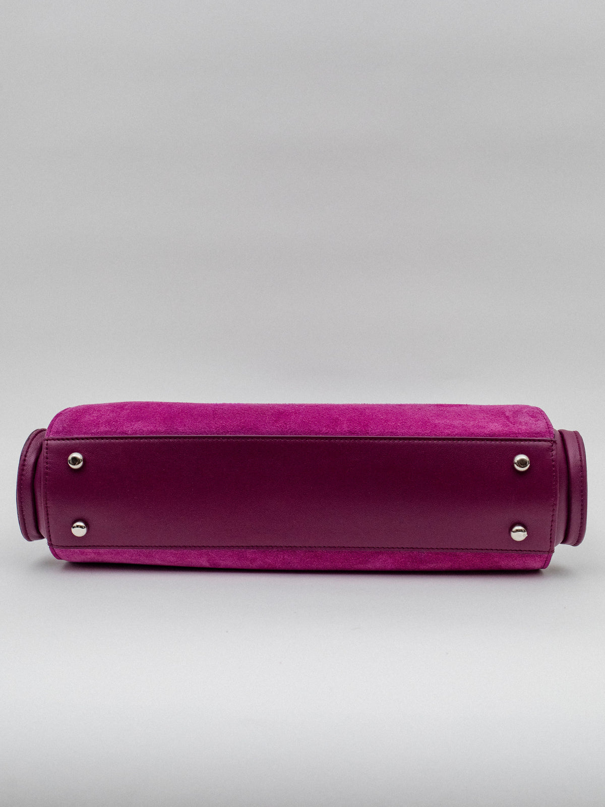 Magnetic Long Bag | Cyclamen Suede