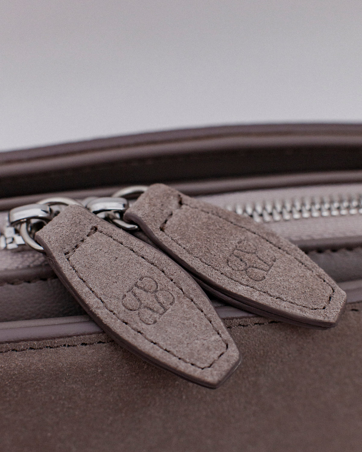 Laptop Bag | Cenere Suede Leather