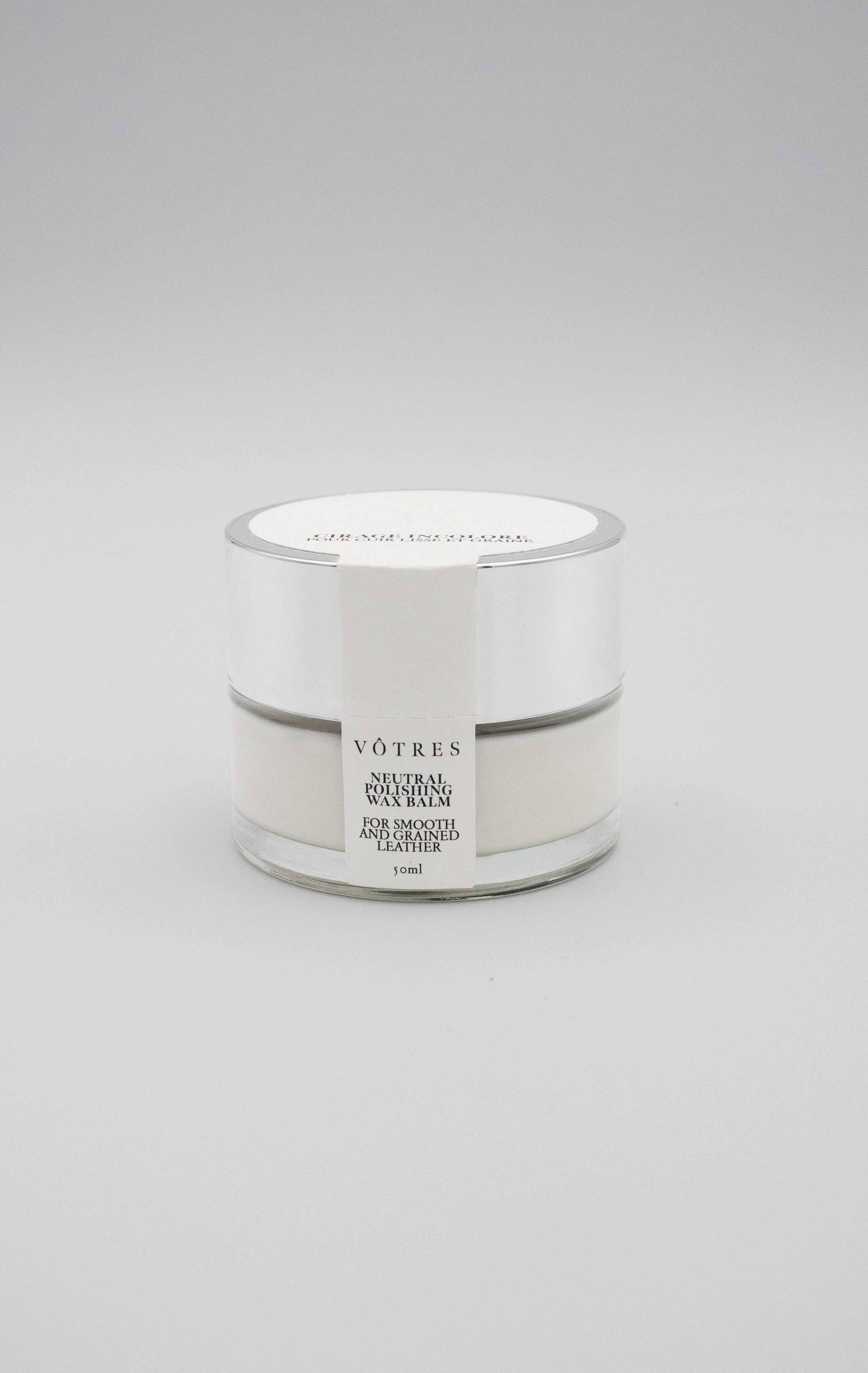 Cirage incolore pour cuir lisse et grainé